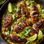 One Pan Cilantro Lime Chicken and Rice First Image