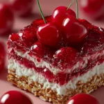 Cherry Pretzel Squares First Image