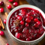 Instant Pot Cranberry Sauce First Image