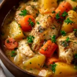Slow Cooker Chicken Stew First Image