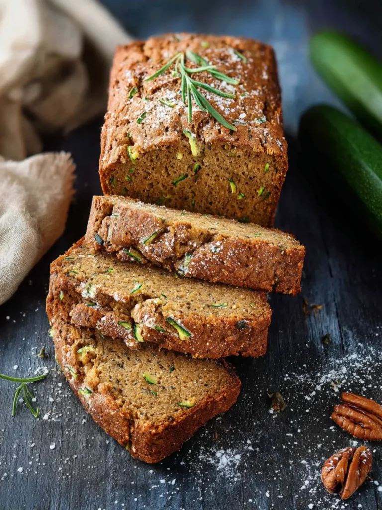 Healthy Delicious Zucchini Bread First Image