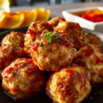 Rotel Cream Cheese Sausage Balls First Image