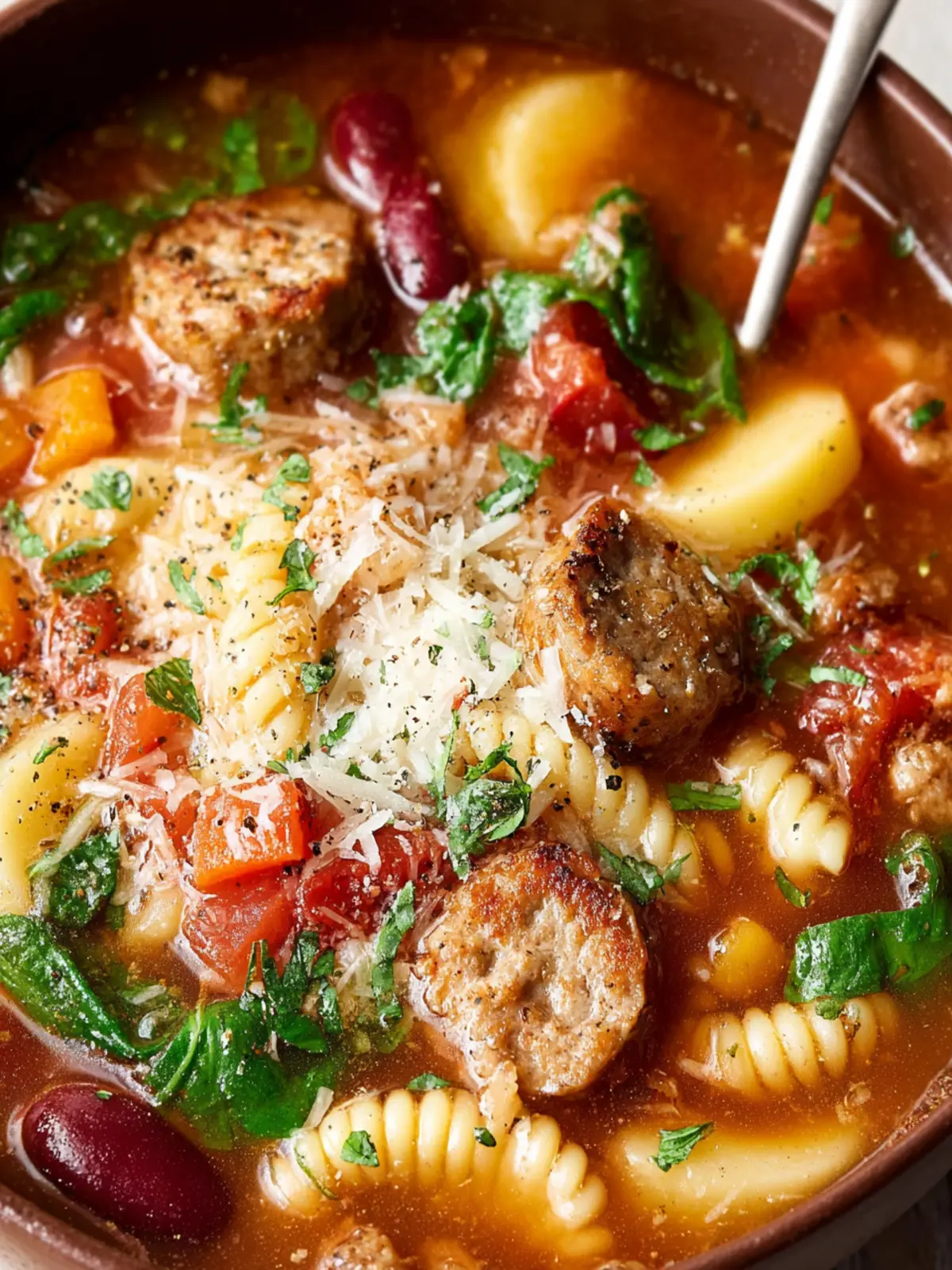 Italian Sausage Soup First Image