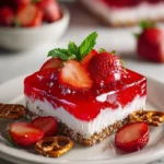 Strawberry Pretzel Salad First Image
