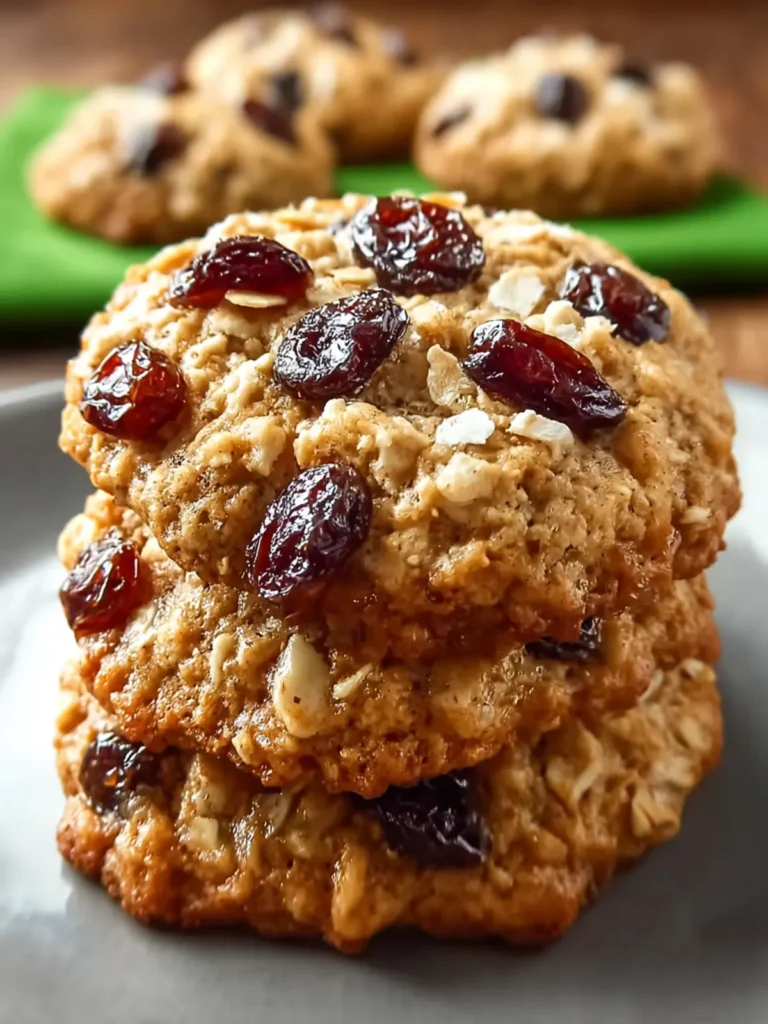 30-Minute Oatmeal Molasses Raisin Cookies You’ll Love First Image
