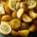 Greek Lemon Potatoes First Image
