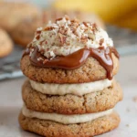 Banana Pudding Stuffed Cookies (Gluten-Free, Dairy-Free Option) First Image