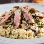 Smoked Duck and Mushroom Risotto First Image