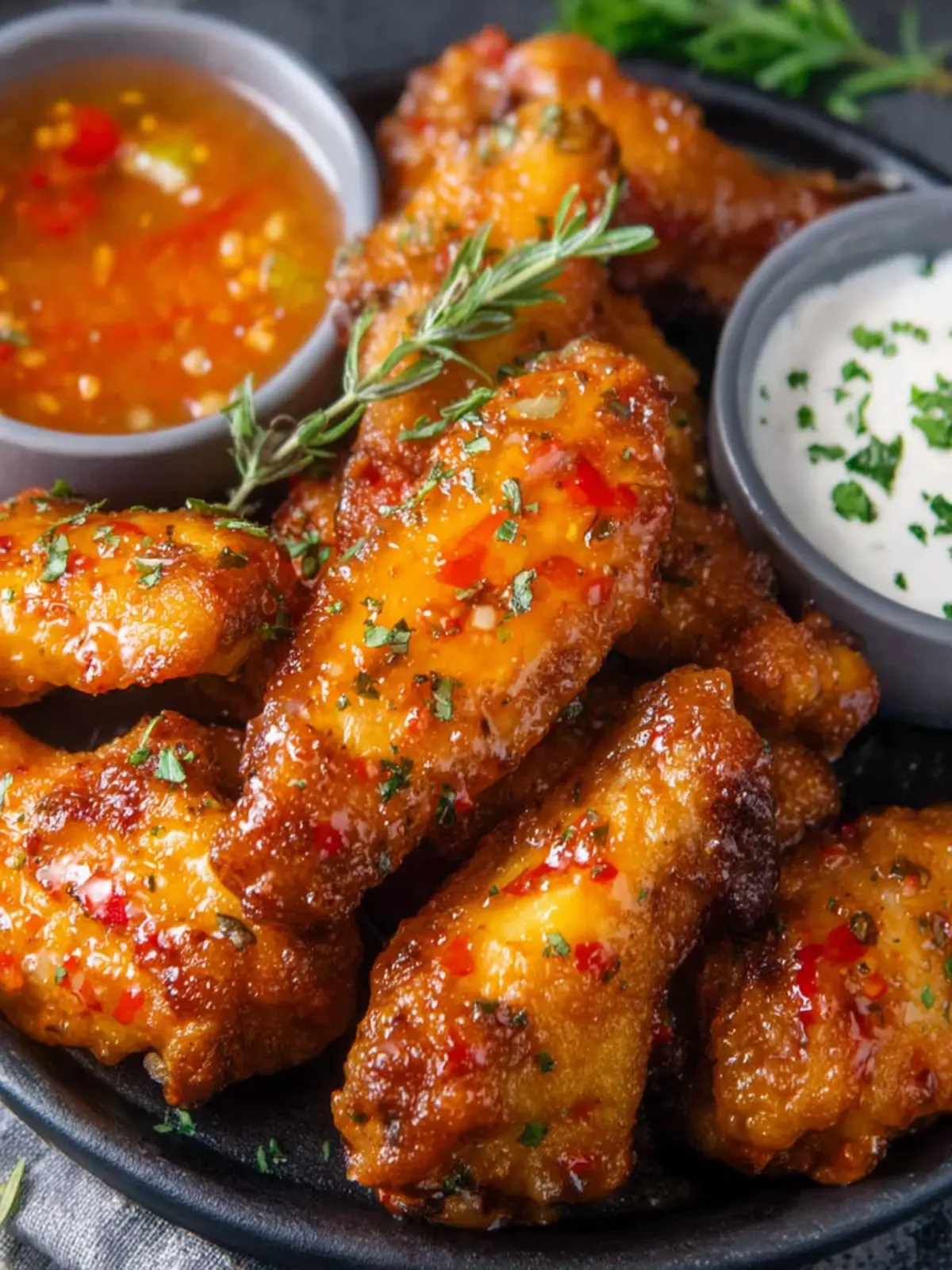 Honey Hot Wings Recipe First Image