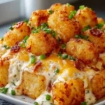 Cheddar Ranch Chicken Tater Tot Bake: Easy Family Dinner First Image