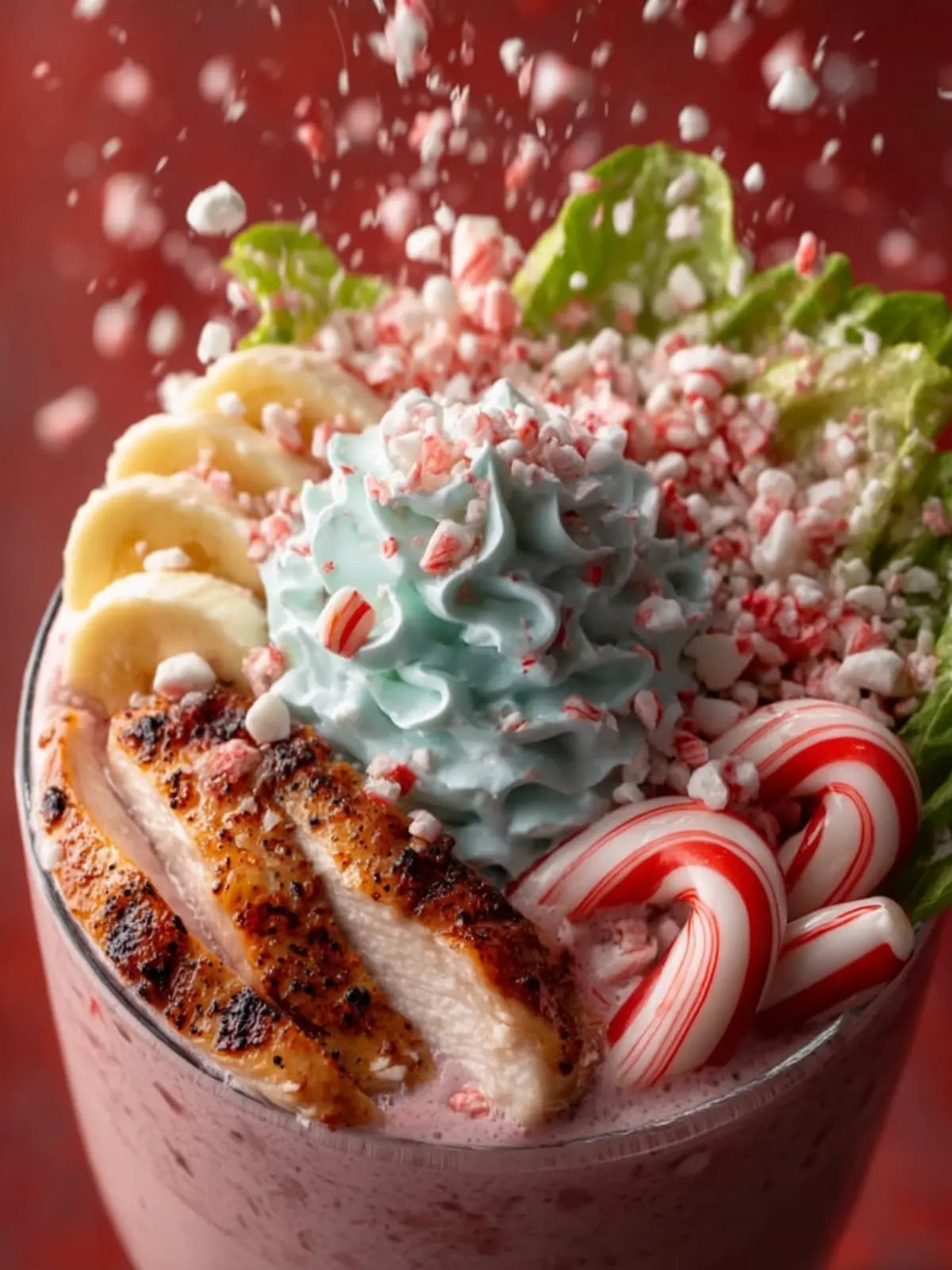 Peppermint Milkshake (The Ultimate Holiday Treat) First Image