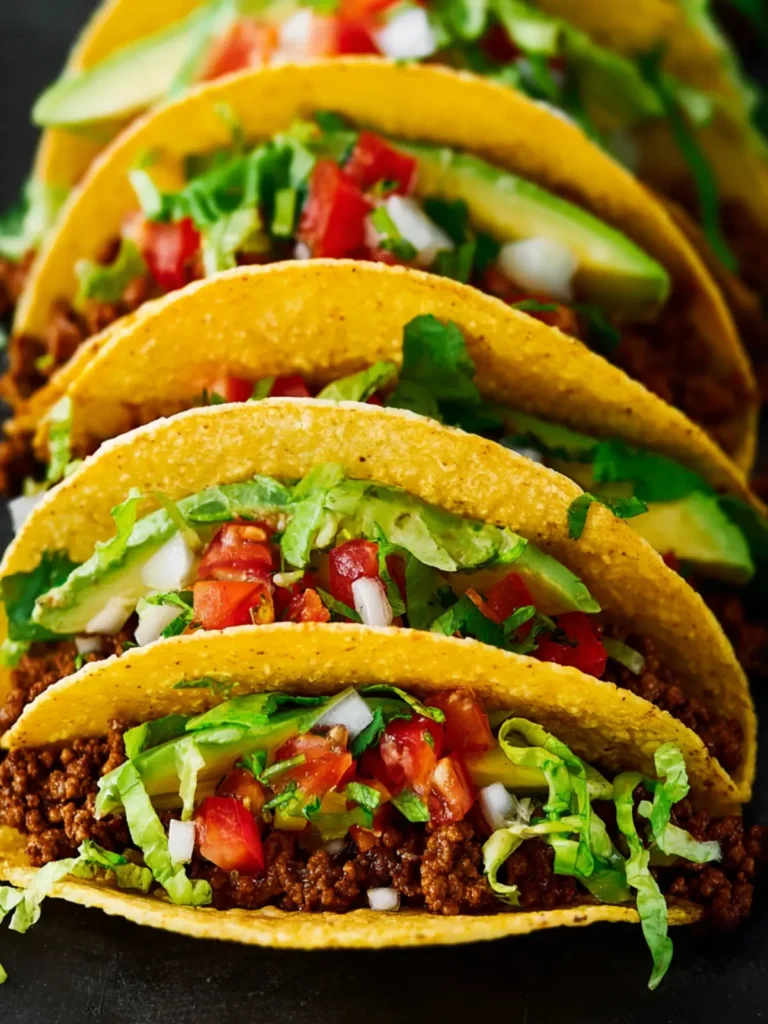 Ground Beef Tacos Recipe First Image