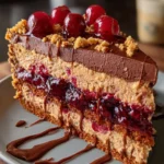 Peanut Butter Jelly Cheesecake Cake – Delicious PB&J Layered Dessert Recipe First Image