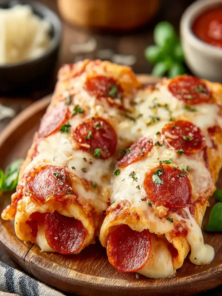 High Protein Pepperoni Pizza Rolls First Image