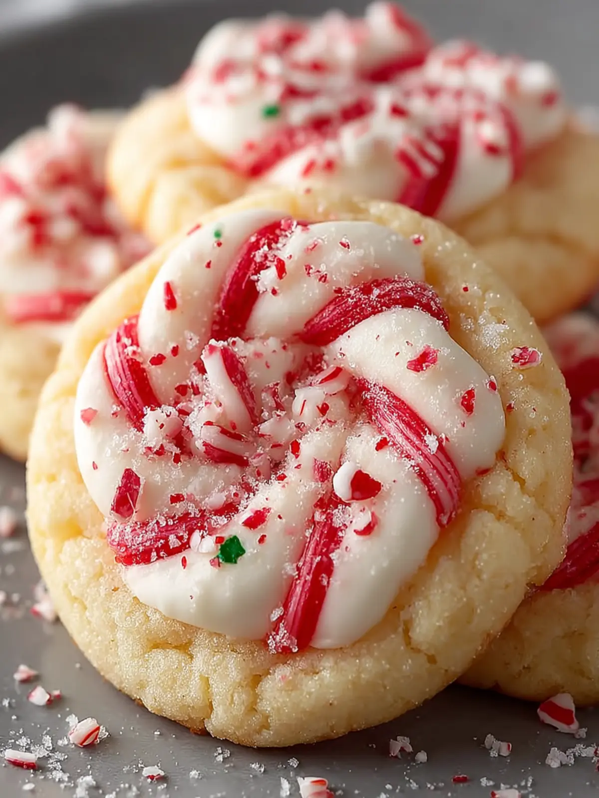 Sweet Magic: Candy Cane Cookies for Holiday Joy! First Image