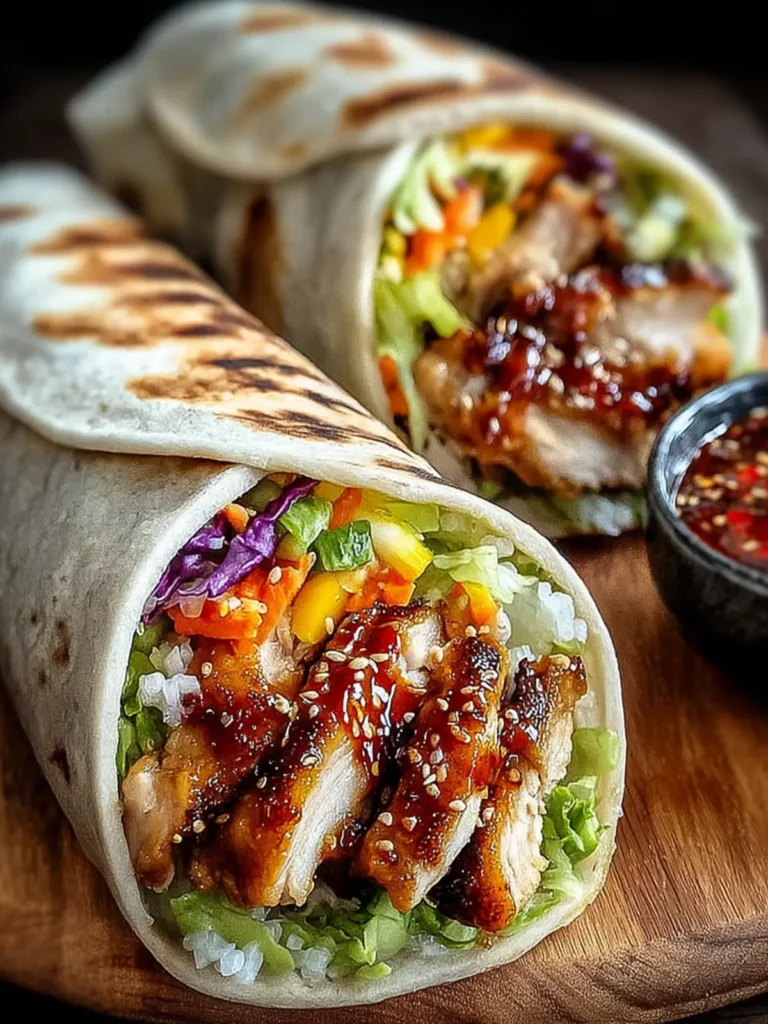 Teriyaki Chicken Wrap First Image