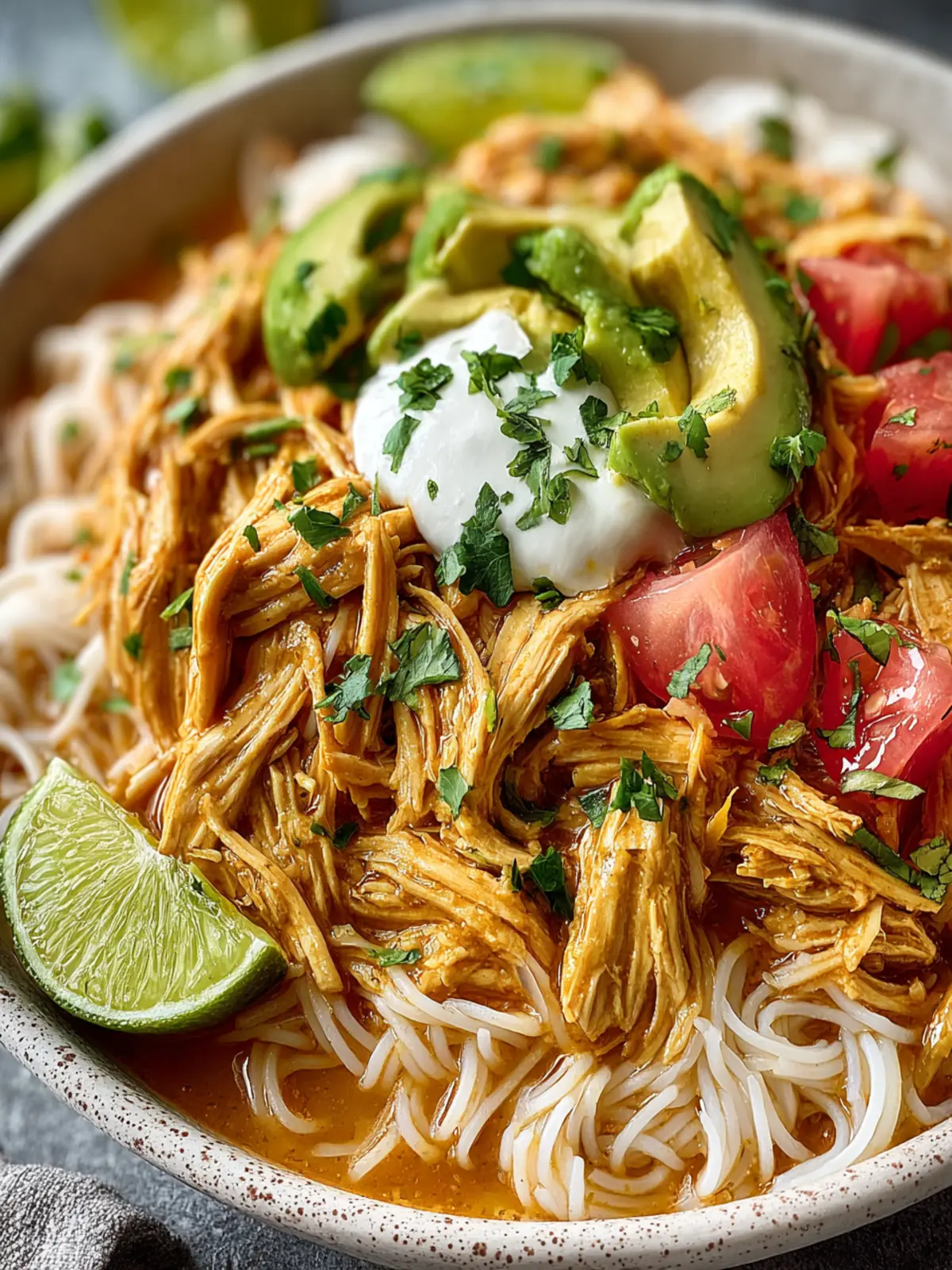20-Minute Shredded Chicken Verde: Quick & Delicious Fiesta First Image