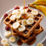Banana Waffle Recipe First Image