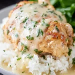 Slow Cooker Chicken and Gravy First Image