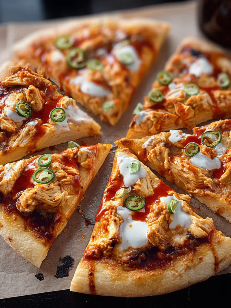 Irresistible Buffalo Chicken Pizza Recipe for Game Night First Image