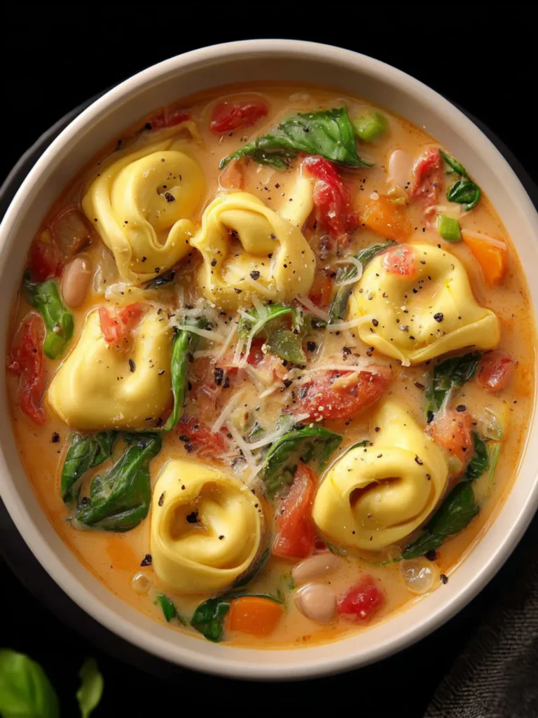 Tuscan Tortellini Soup First Image