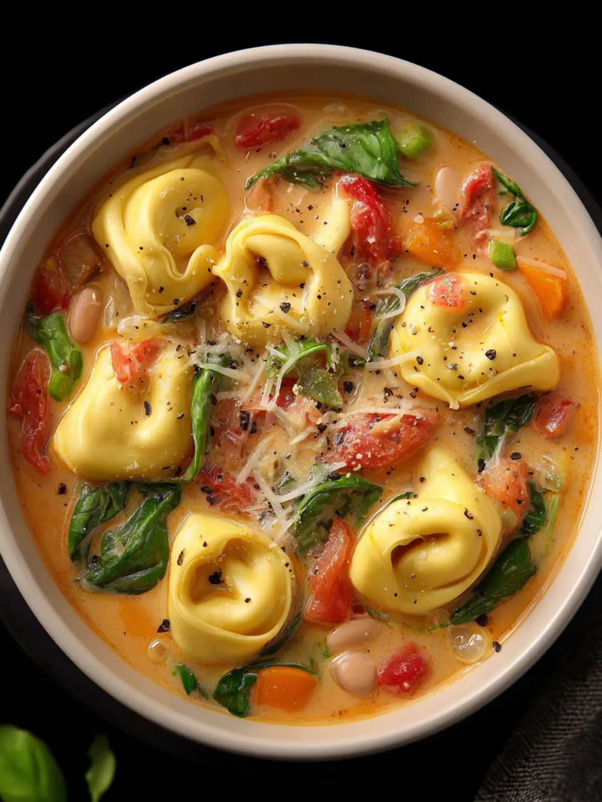 Tuscan Tortellini Soup First Image