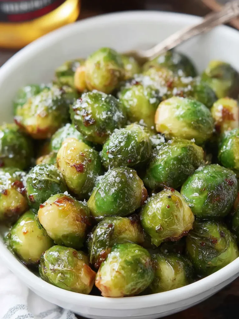 Frozen Brussel Sprouts Air Fryer Recipe First Image
