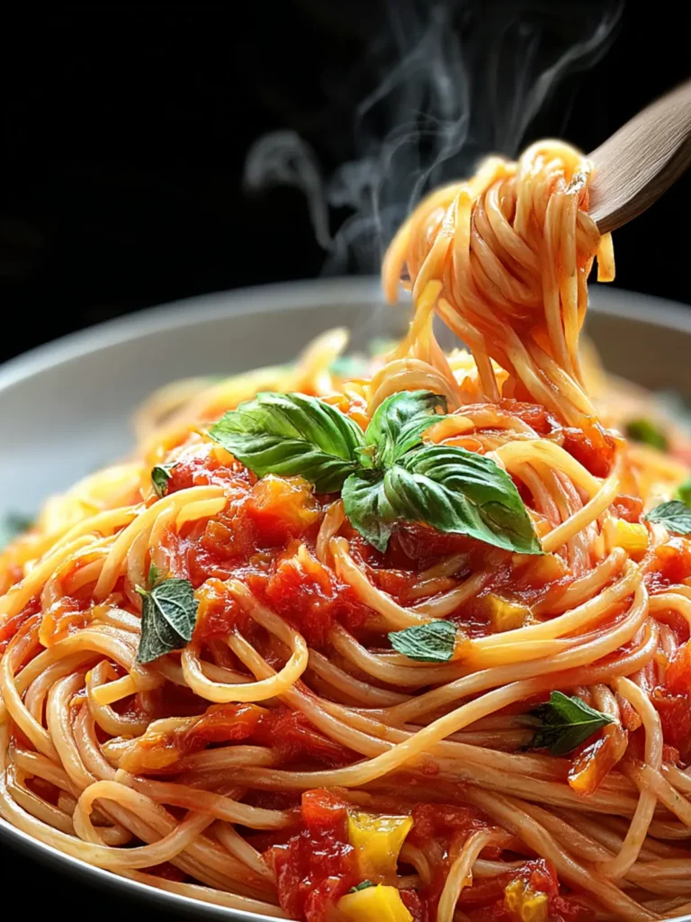 Delicious Healthy Spaghetti Recipe for Family Dinners First Image