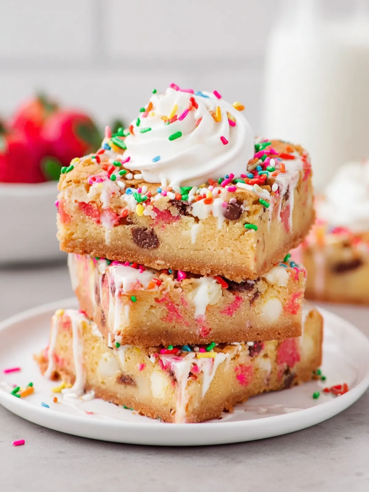 Birthday Cake Blondies First Image