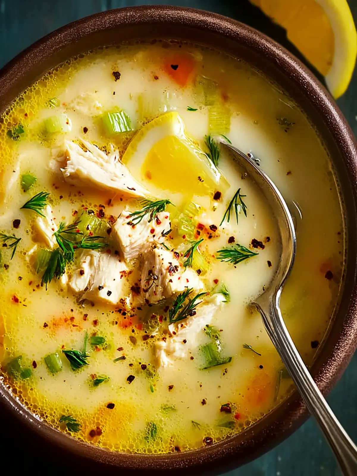 Avgolemono Soup First Image