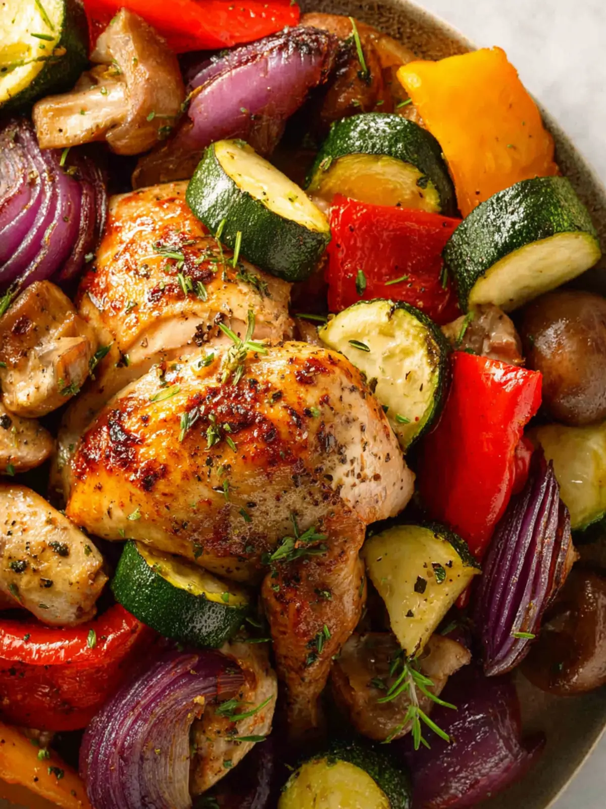 10 Minute Roasted Chicken and Vegetables for Effortless Dinners