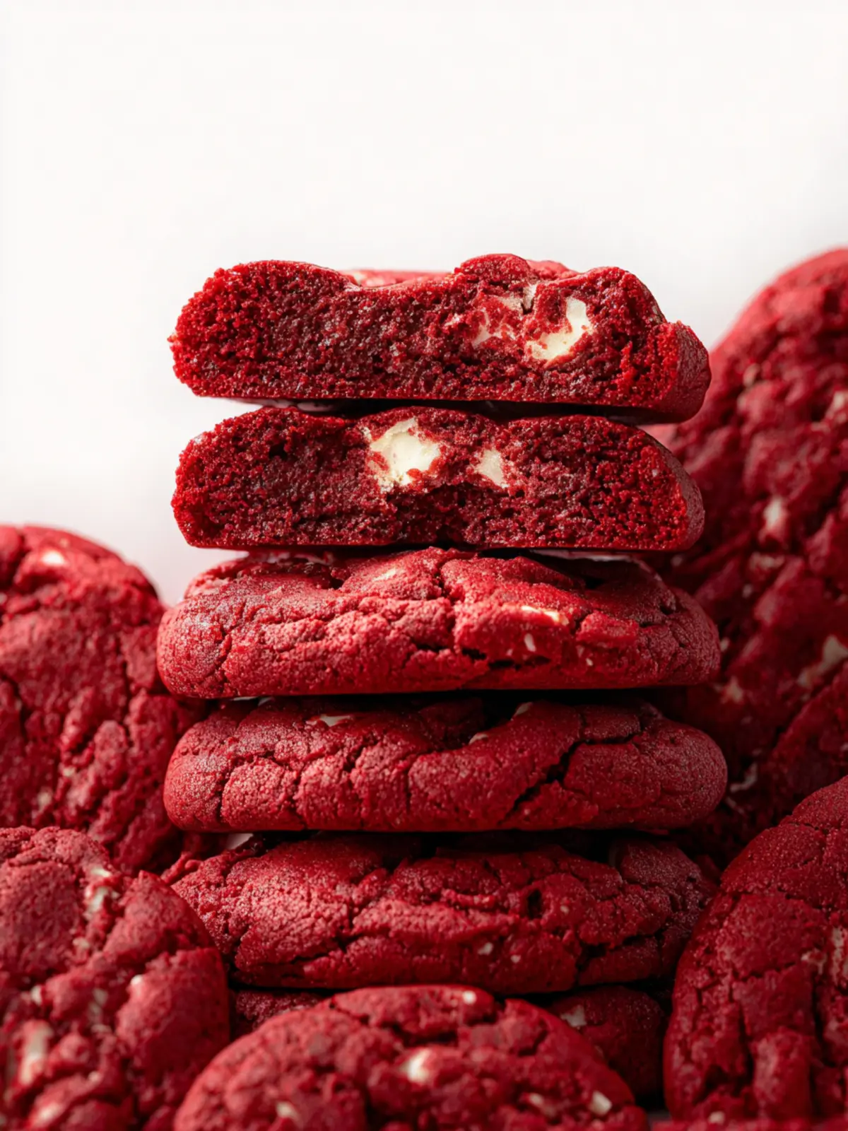 Bakery Style Red Velvet Cookies – Extra Thick First Image