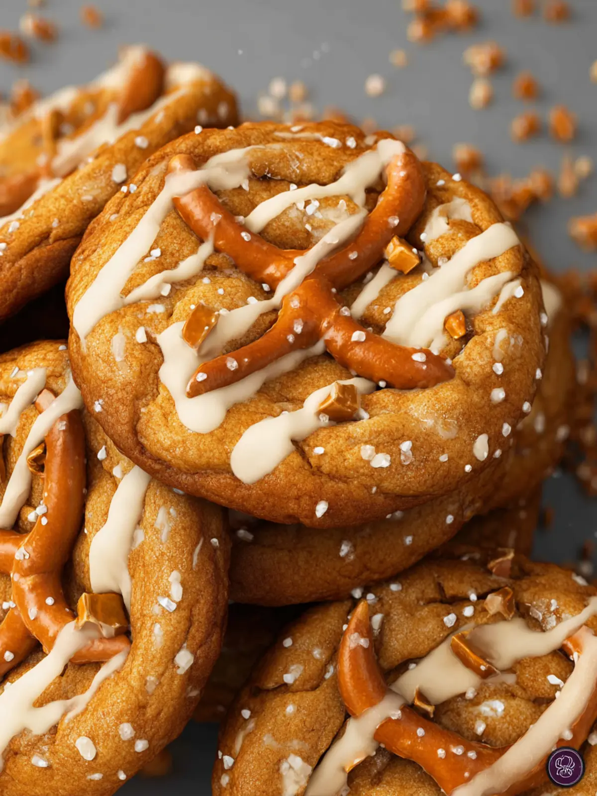 Butterscotch Pretzel Cookies First Image