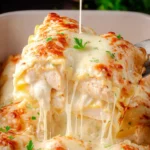 Chicken Alfredo Lasagna Rollups First Image