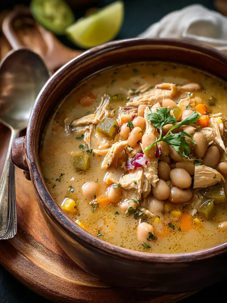 Creamy White Bean Chicken Chili Recipe for Comfort Food Lovers First Image