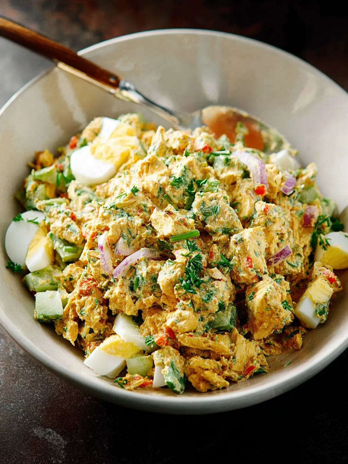 Curry Chicken Salad Recipe First Image