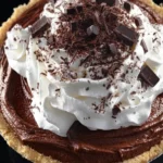 Dark Chocolate Silk Pie First Image