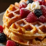 Fluffy and Filling Protein Waffles First Image