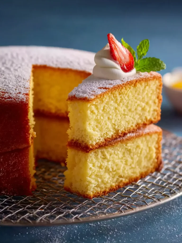 Genoise Sponge Cake First Image