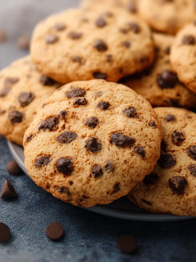 Keto Chocolate Chip Cookies First Image