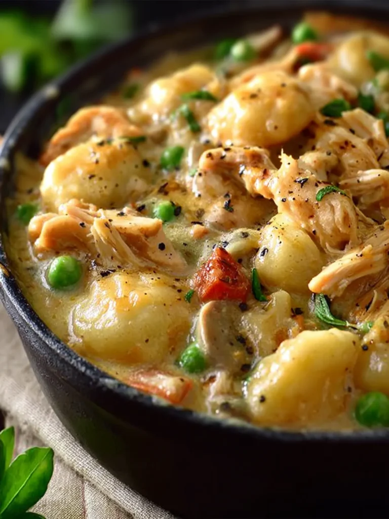 One Pot Gnocchi Chicken Pot Pie First Image