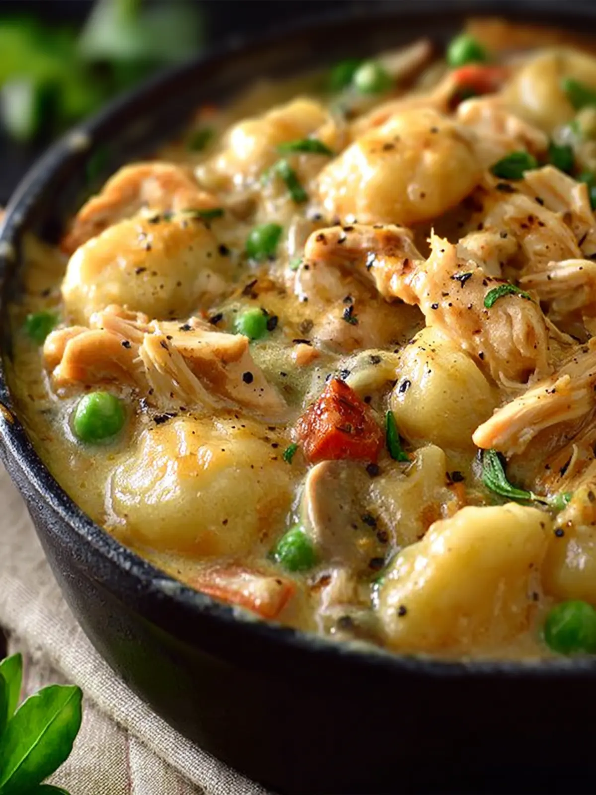 One Pot Gnocchi Chicken Pot Pie First Image