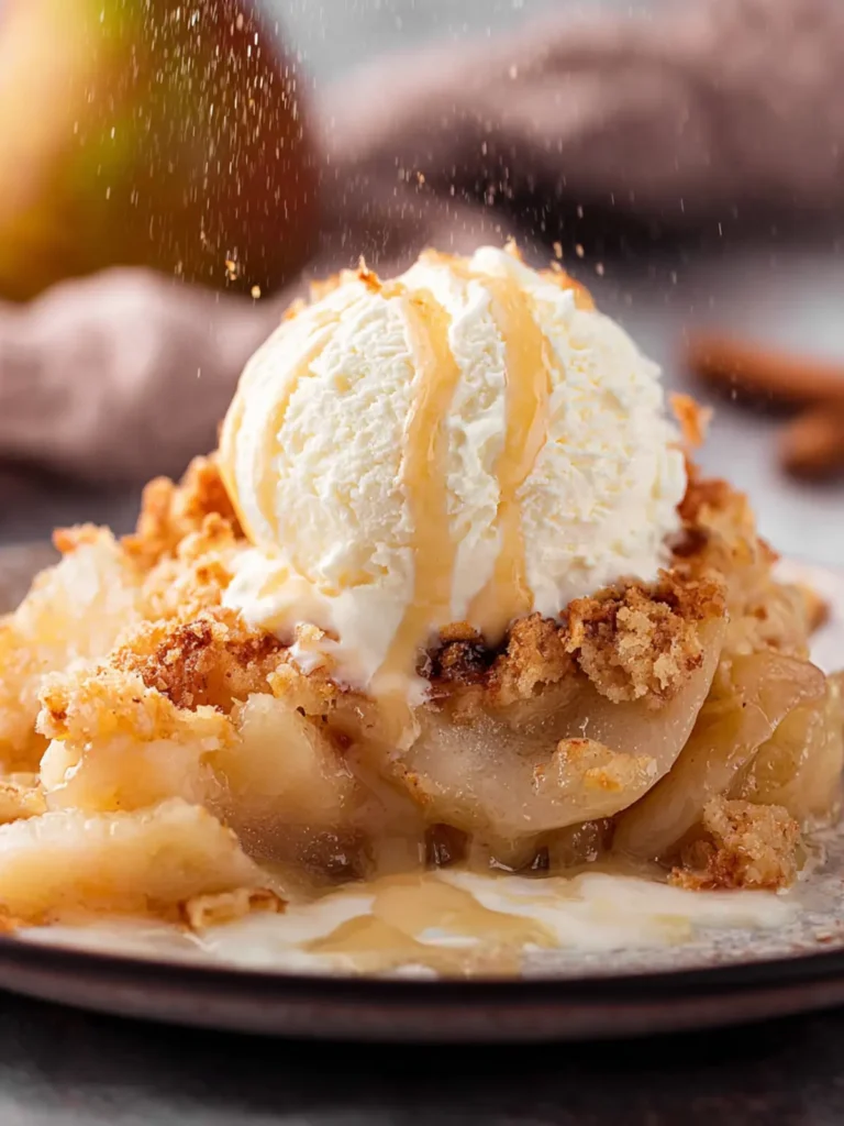 Pear Dump Cake First Image