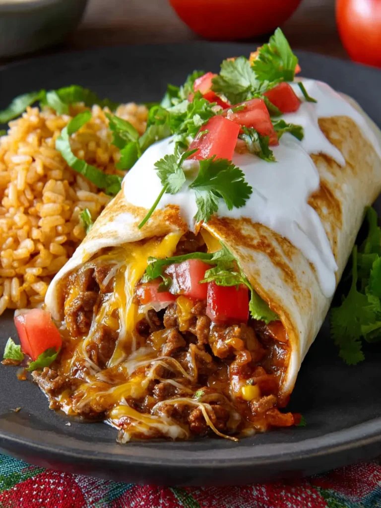 Slow Cooker Beef Burritos First Image