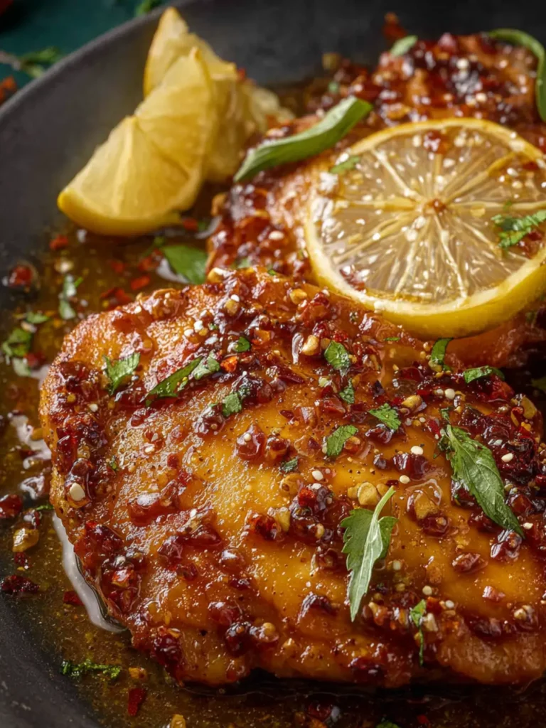 Spicy Lemon Butter Chicken First Image