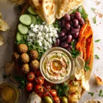 Vegetarian Mezze Platter (Mediterranean Board) First Image