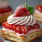 Vegan Strawberry Cream Danish First Image