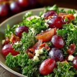 Irresistible Warm Kale Salad with Roasted Grapes Recipe First Image