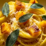 Brown Butter Sage Butternut Squash Pasta First Image