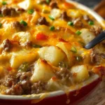 Cheesy Beef & Frozen Potato Casserole First Image